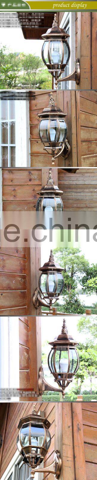 Pumpkin in antique european-style outdoor wall lamp waterproof courtyard high-grade villas terrace wall lamp