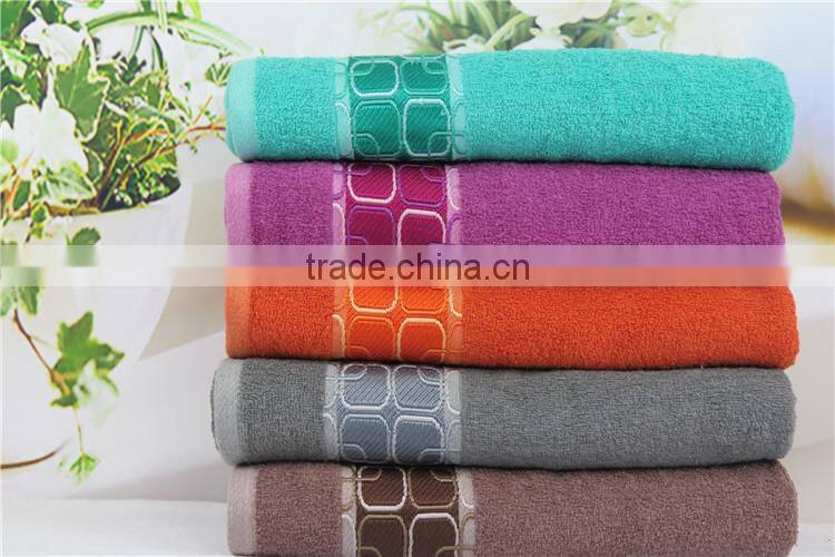 High quality 100% cotton hotel and spa Jacquard bath towel SJ-171