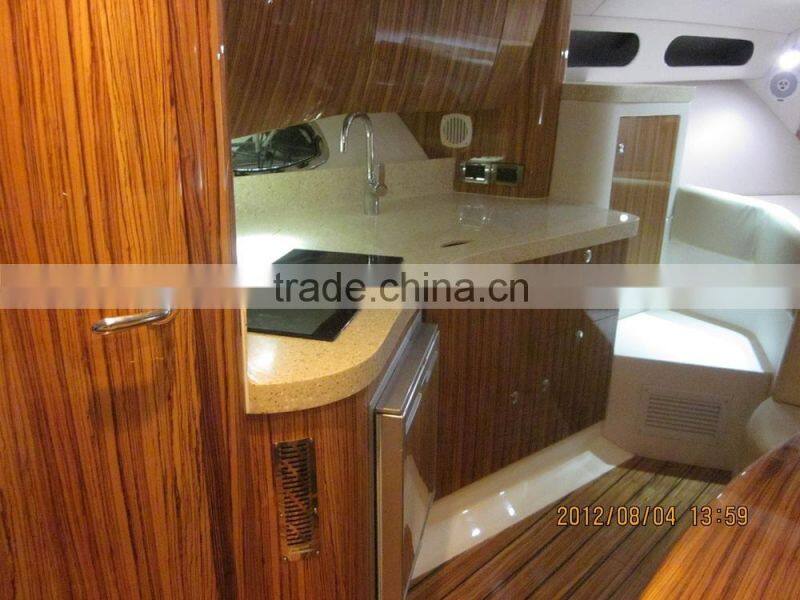waterwish QD 36 fiberglass luxury pleasure yacht boat