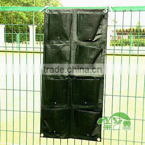 Plastic Vertical Wall Planter, Durable Hanging Wall Planter Bags,Hanging Wall Grow Bags With Pocket For Herb/Flower