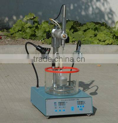 Cleveland flash-point and burning-point apparatus for asphalt testing machine