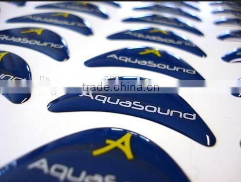 3d soft plastic label adhesive (M-EP239)