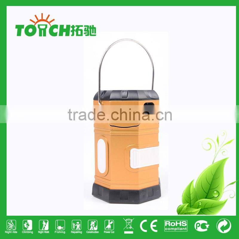 Colorful Solar lantern Hiking Lamp led Lantern camping Light with Inner Battery High Power Rechargeable Lantern Torch light