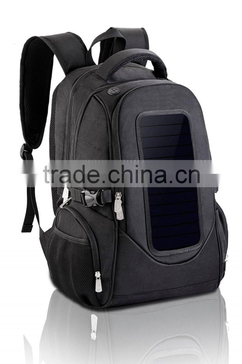 Fashion daily used wholesale Solar Backpack