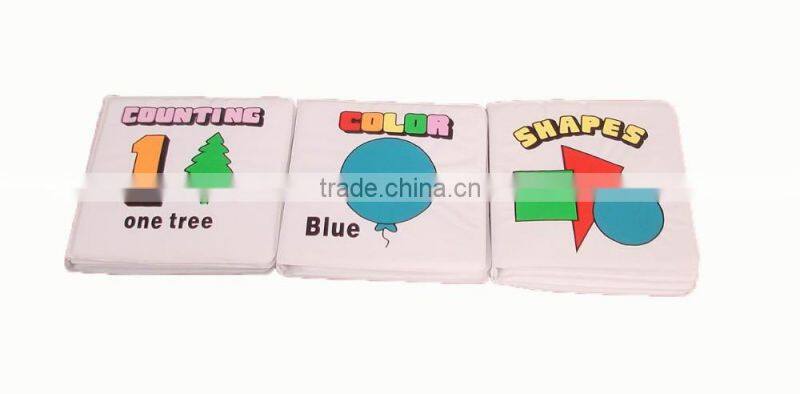 eco friendly PVC BB squeaker water proof plastic baby bath book early education toys
