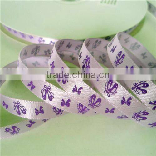 Printed Polyester Satin Ribbon