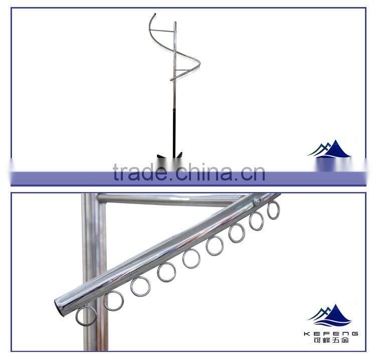 hot sale racks chrome rack garment rack /metal display rack stand KF-R057
