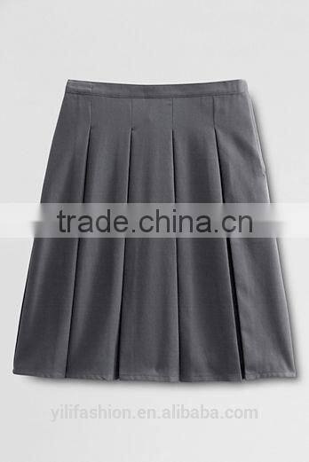Resists fading and staining Women's Box Pleat Skirt