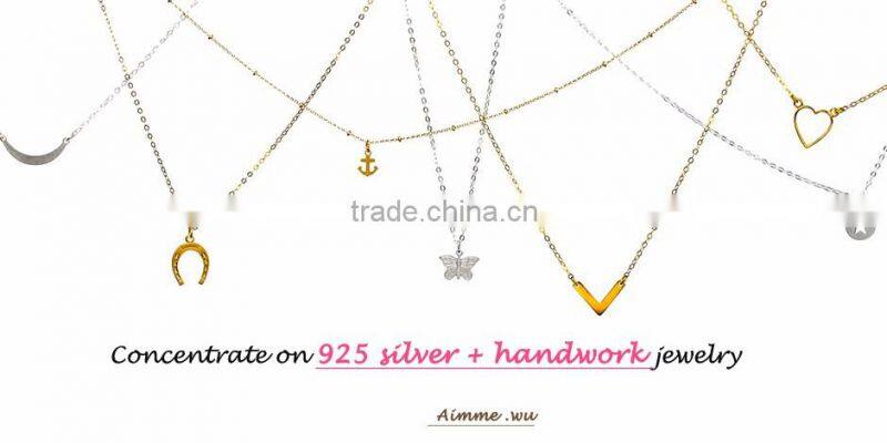 925 Sterling Silver Newest Fashion Silver Circle Chain Bracelet