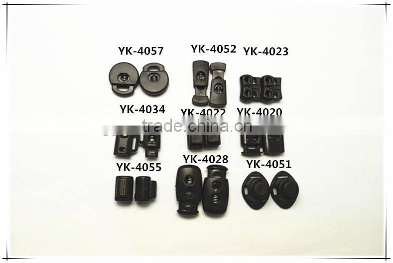 plastic rope cord lock,plastic rope lock,adjustable rope stoppers