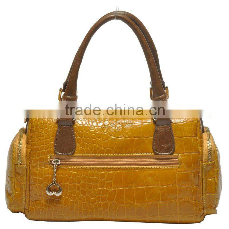 New Arrival!Trendy Lady Stone Leather Handbag
