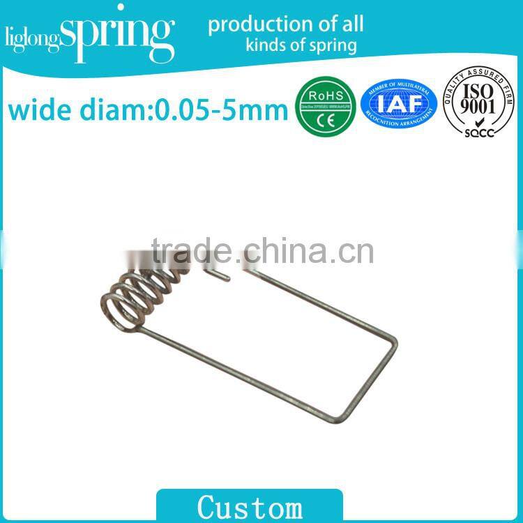 Custom stainless steel lighting torsion springs