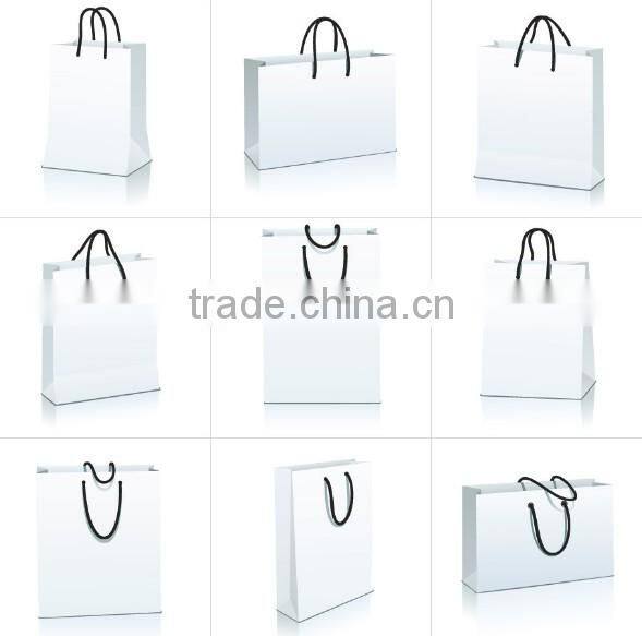 custom Brown craft paper bag for shopping package gift bag