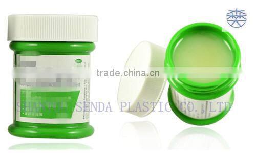 40ml plastic jars for creams, plastic pharmaceutical container, pp cream jar