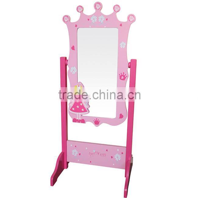 Large decorative mirrors with wooden frames