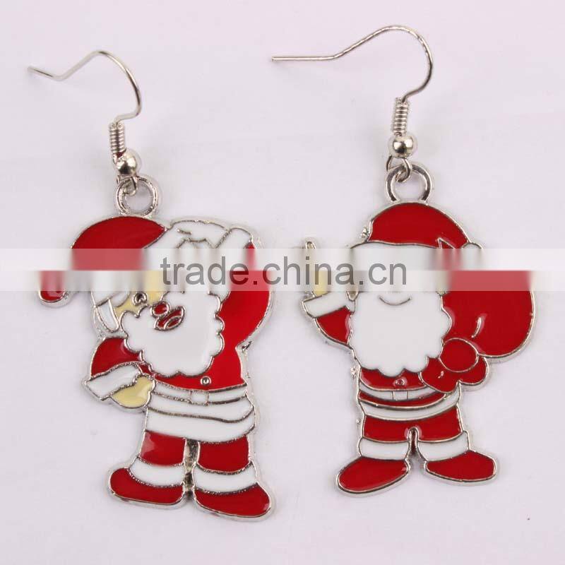 santa earring Christmas Gift santa claus wholesale earring 2015