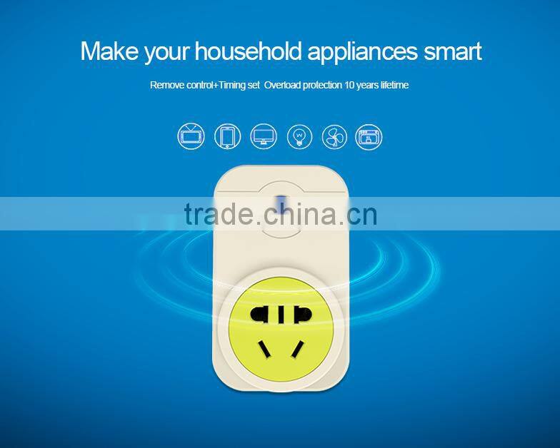 iOS Android phone Free App control Smart wifi socket plug