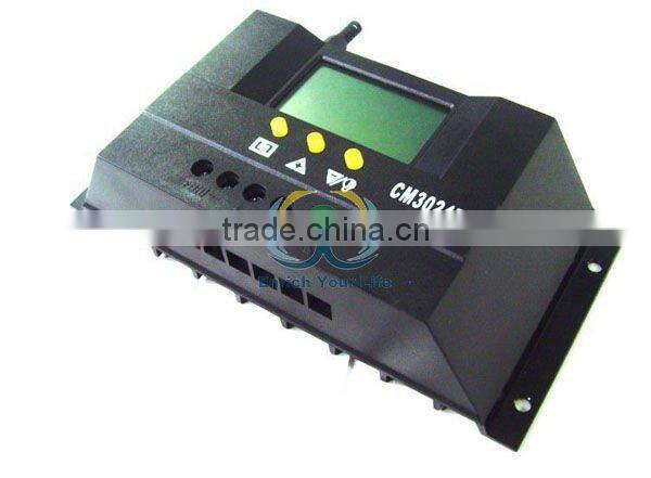SC-02 LCD display 30A solar controller (12V/24V auto detect)