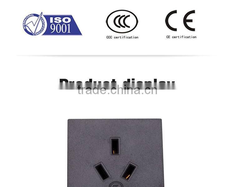 Square Internetional standard output socket