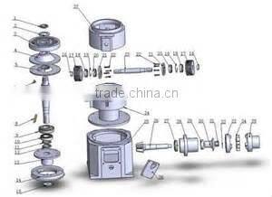 Most competitive price small animal feed pellet mill DL-120D