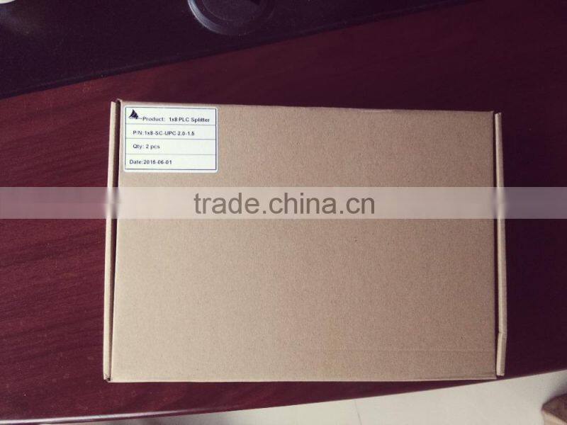 GPON optical path devices Optical Splitter 1X8 PLC G657A SC LC FC APC