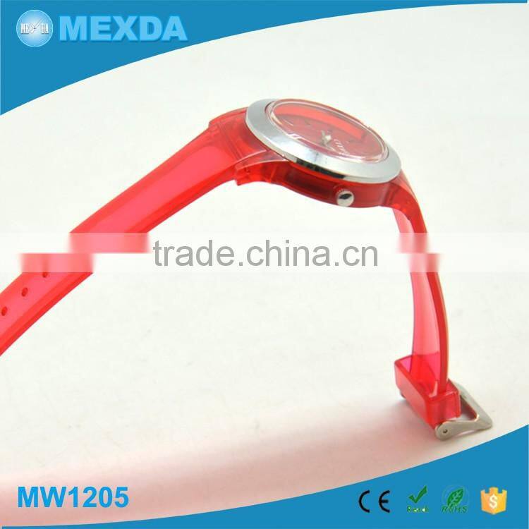 hot sell high quality waterproof new fashion factory price silicone band wrist watch