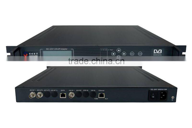 DVB Headend ASI-IP Gateway/Digital TV Adapter