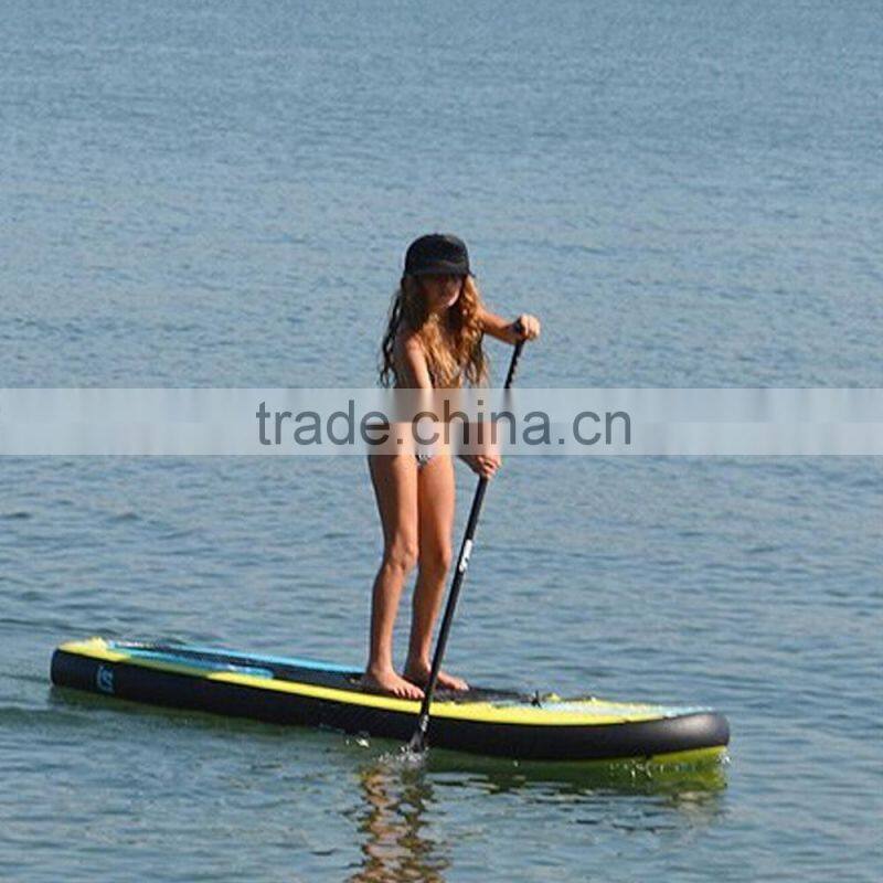 7 ft 6 inch Epoch power Kids Inflatable Stand Up Paddle Board with Pump and 3 Piece Adjustable Paddle (4" Thick) Super Durable