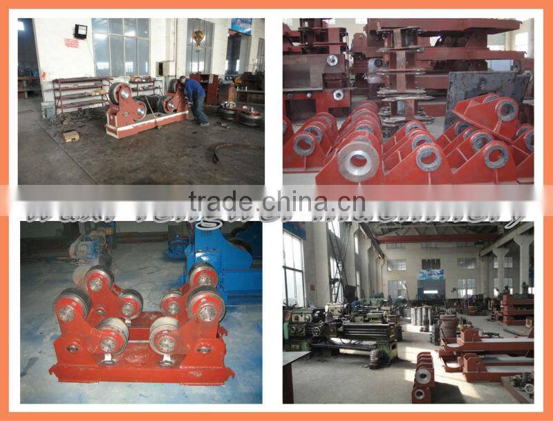 100T welding roller rotator in batch