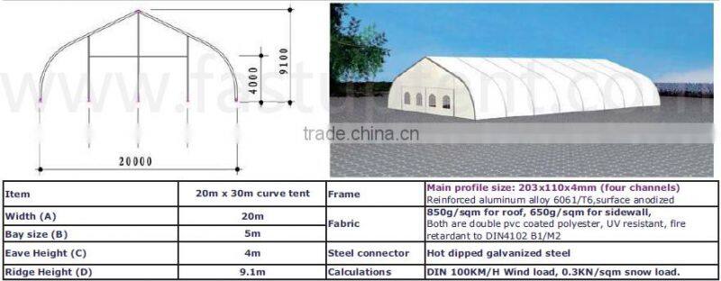 hanger tent