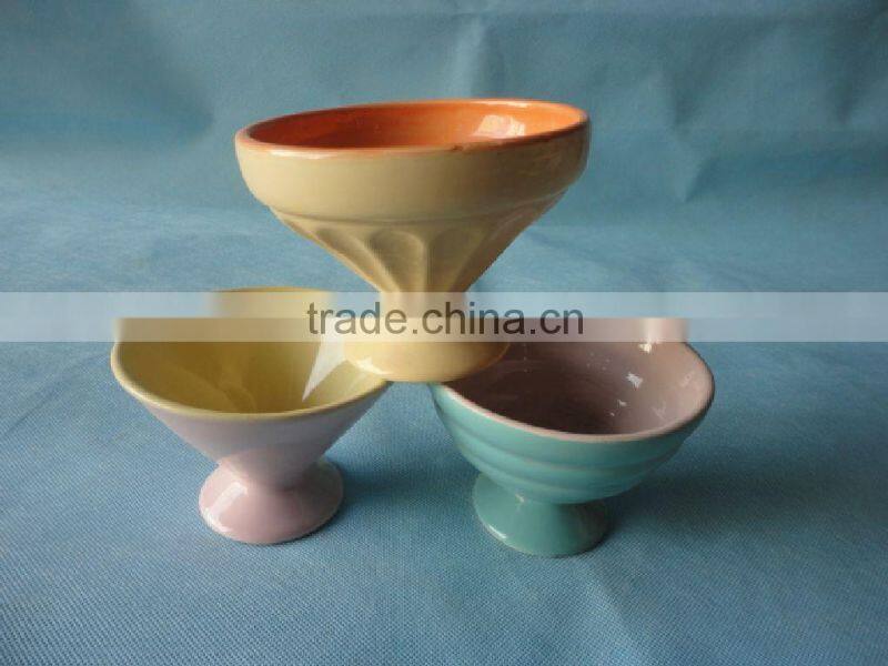 YT stock ceramic ice cream cup