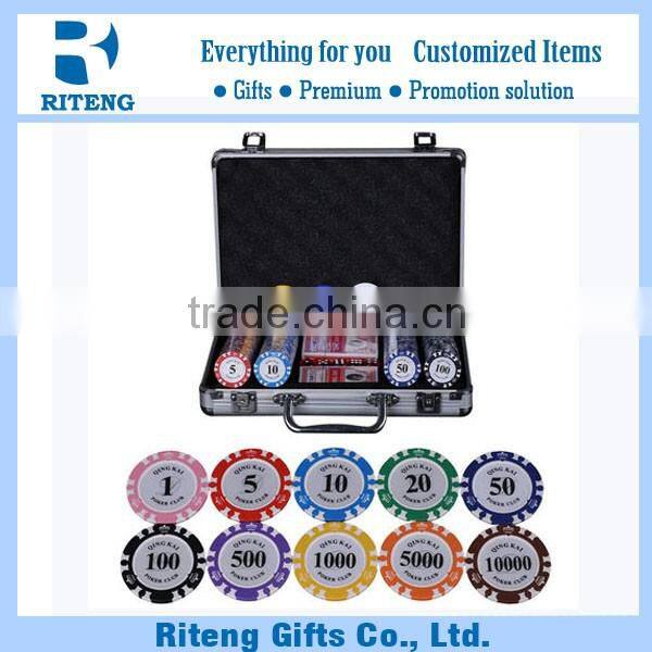 100 Piece Poker Chip Set
