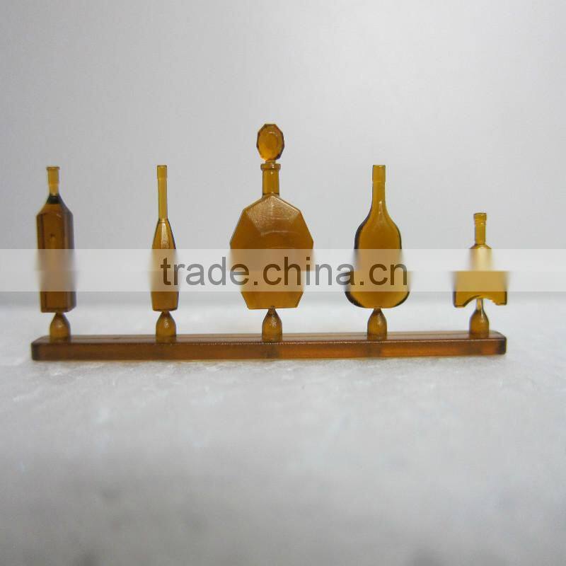 mini model bottle, scale bottle set, plastic bottle in model materails, building model materials, architecture model