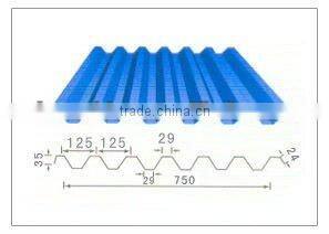 750 Roofing Material Corrugated Profile Forming Machine for Sheet Metal