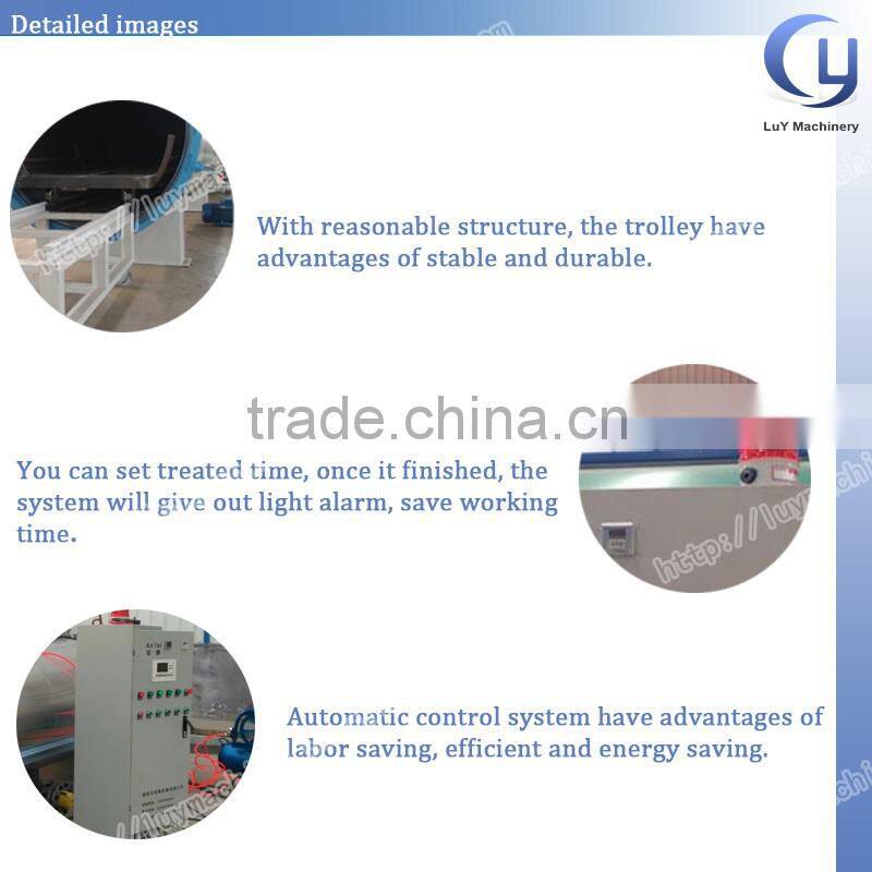 1800*14000 automatic control beech sleepers for raillway with creosote treatment equipment