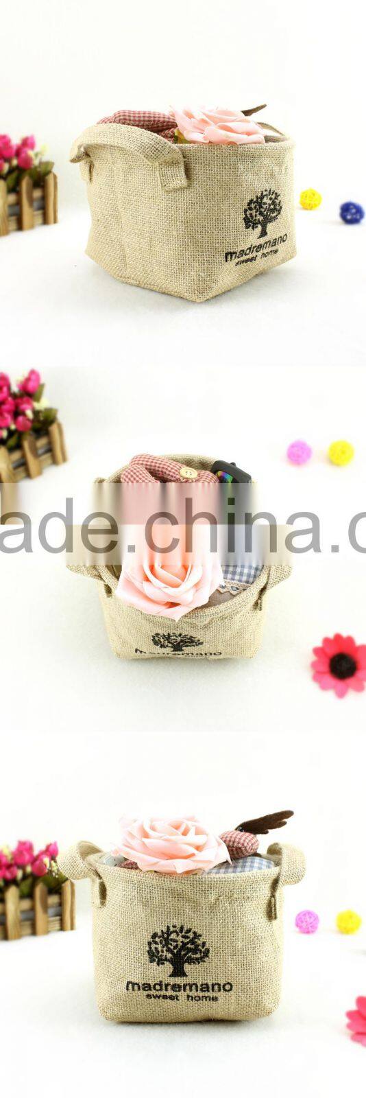 shopping bags jute/promotional jute wine bottle bag/promotion jute shopping bag