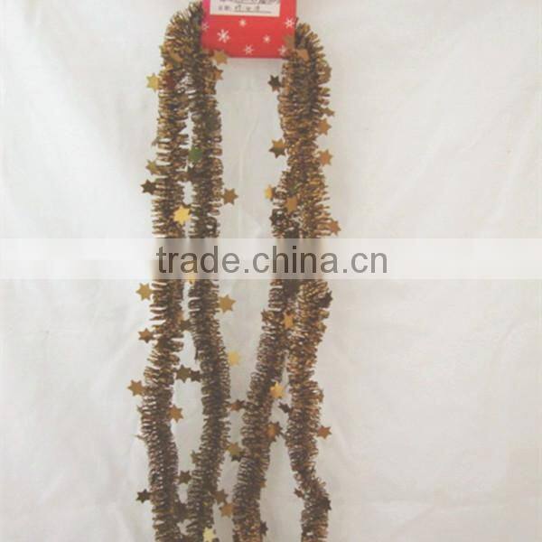 Hot Selling Matte Metallic Wedding Tinsel For Wedding decoration Matte Metallic