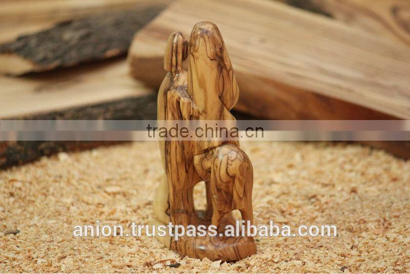 Olive Wood Holy Family