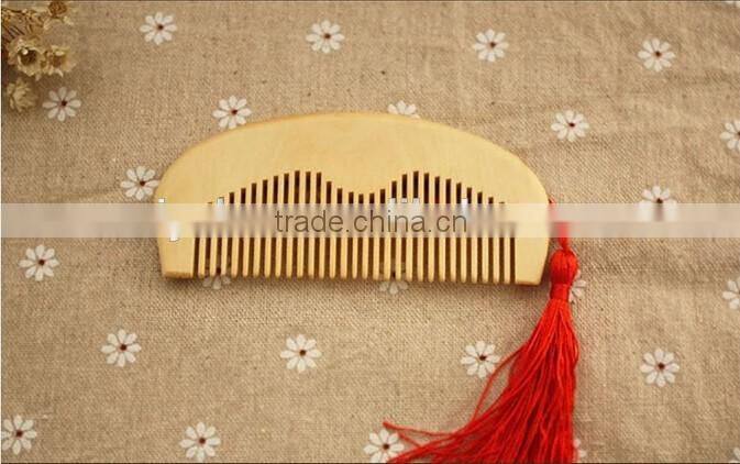 Wholesale wooden combs sandal wood comb for hair, natural hair care healthy wooden products, brush for hair wood comb