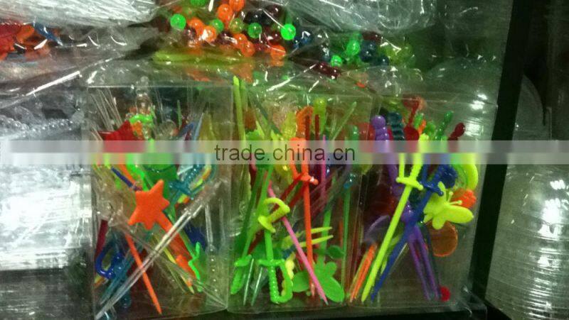 Wholesale colored customized size plastic straight straw