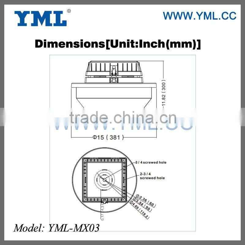 40-200W hanging garage lights garage night light induction garage lamp 200W
