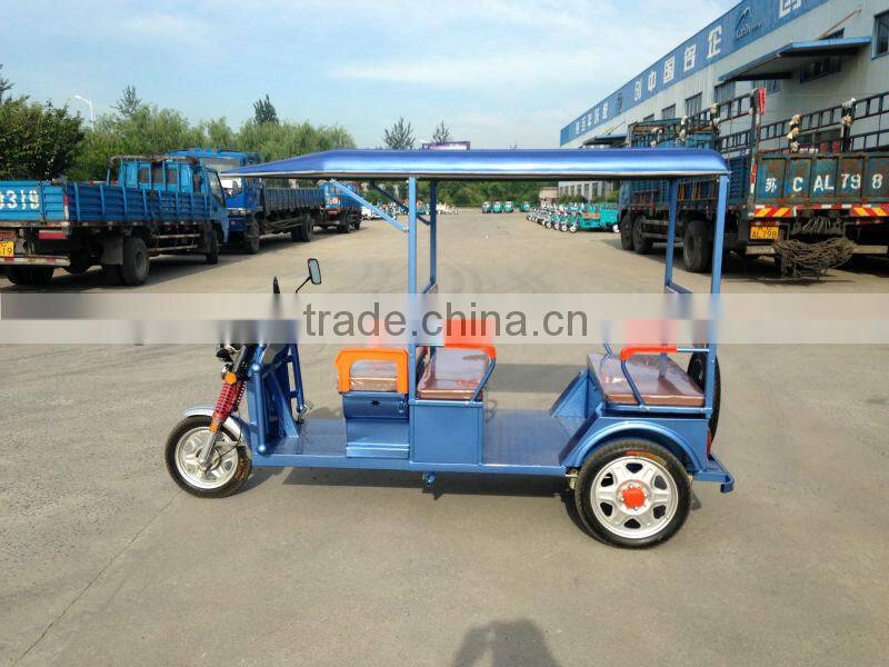 Indian rickshaw passenger tricycle