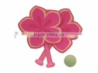 Sponge racket toy flying toy butterfly