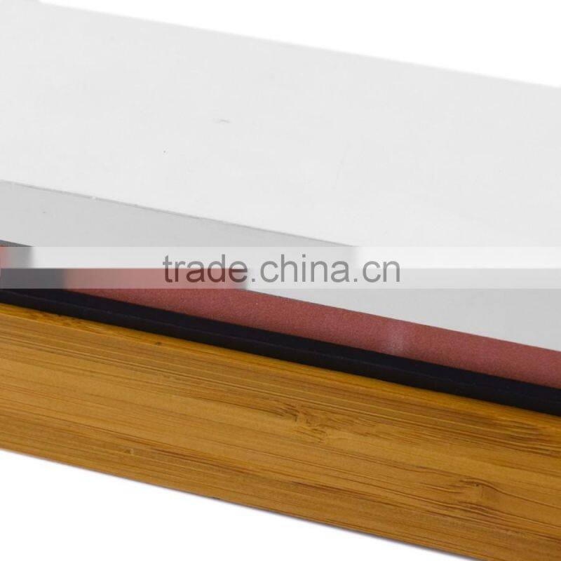Red-White 1000/6000 Grit Corundum Whetstone Knife Sharpening Stone