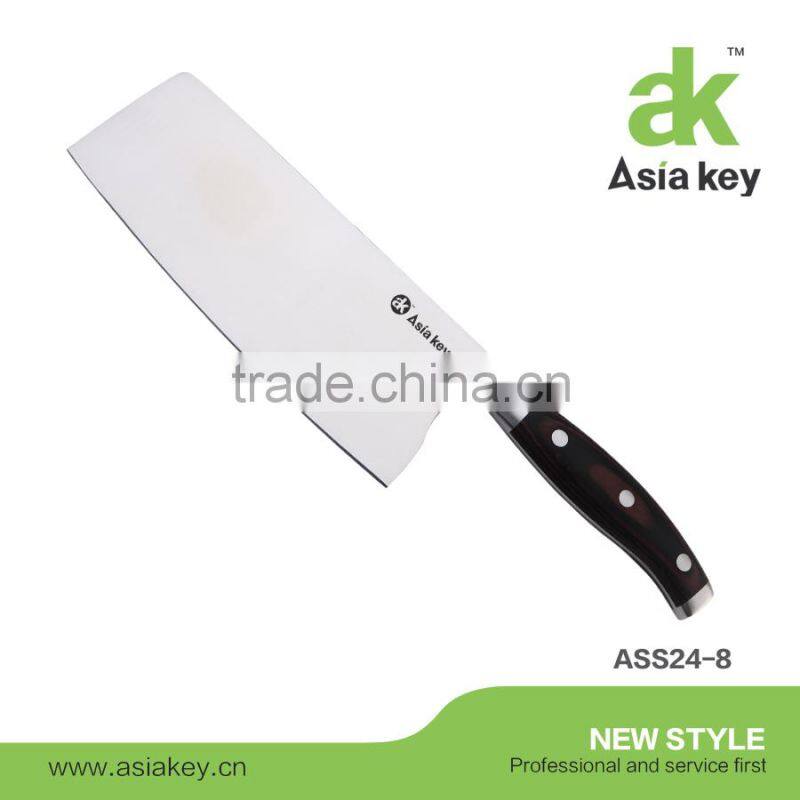 Hot sales kitchen stainless steel knife set with wooden handle