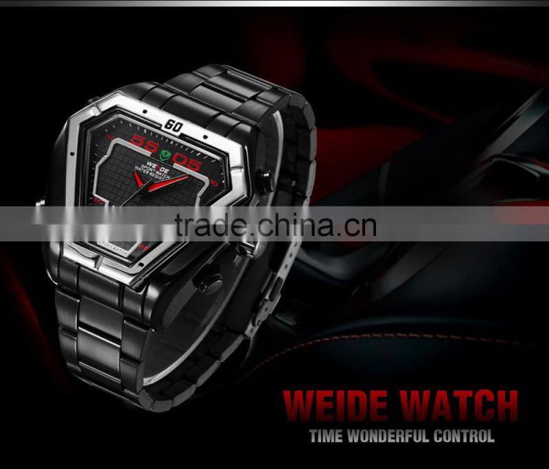 WEIDE WH1102B-2 luxury men digital sport watch cheap silicone watches for men