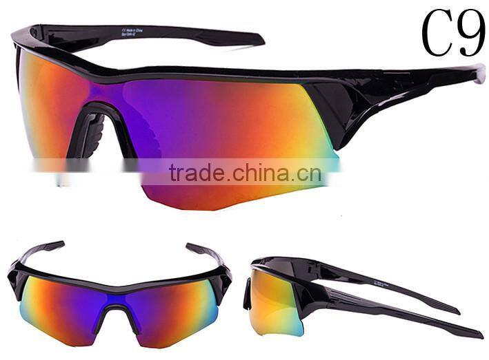 hot sale sports sun glasses Dazzle colour mercury lens eyeglasses