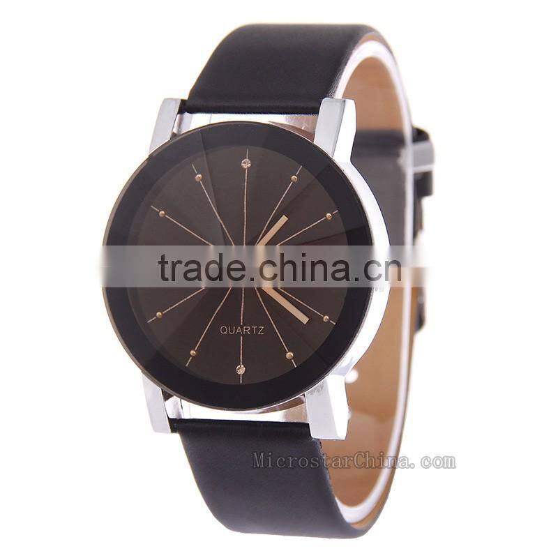 2016 Personalized Anchor Navy Blue Jean Wristwatch Canvas Wrist Watch