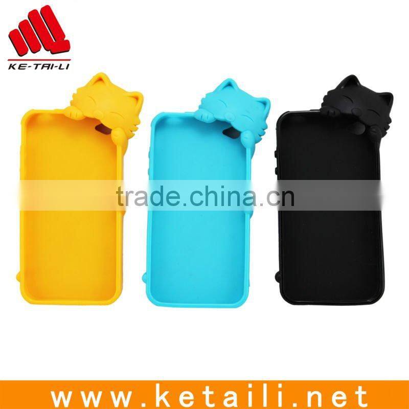 Lovers Couple Case With Pet Cats Pattern For iPhone 4 Accessories