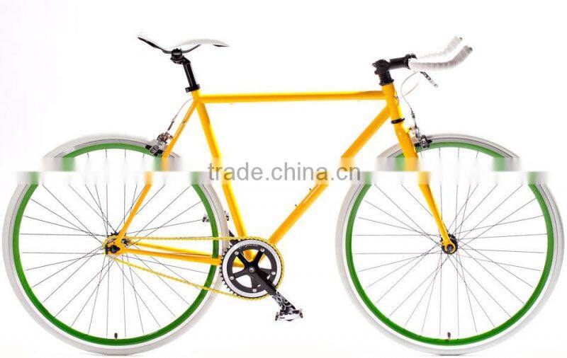 High Quality 700C fixed gear bicycle China fixie gear bike factory